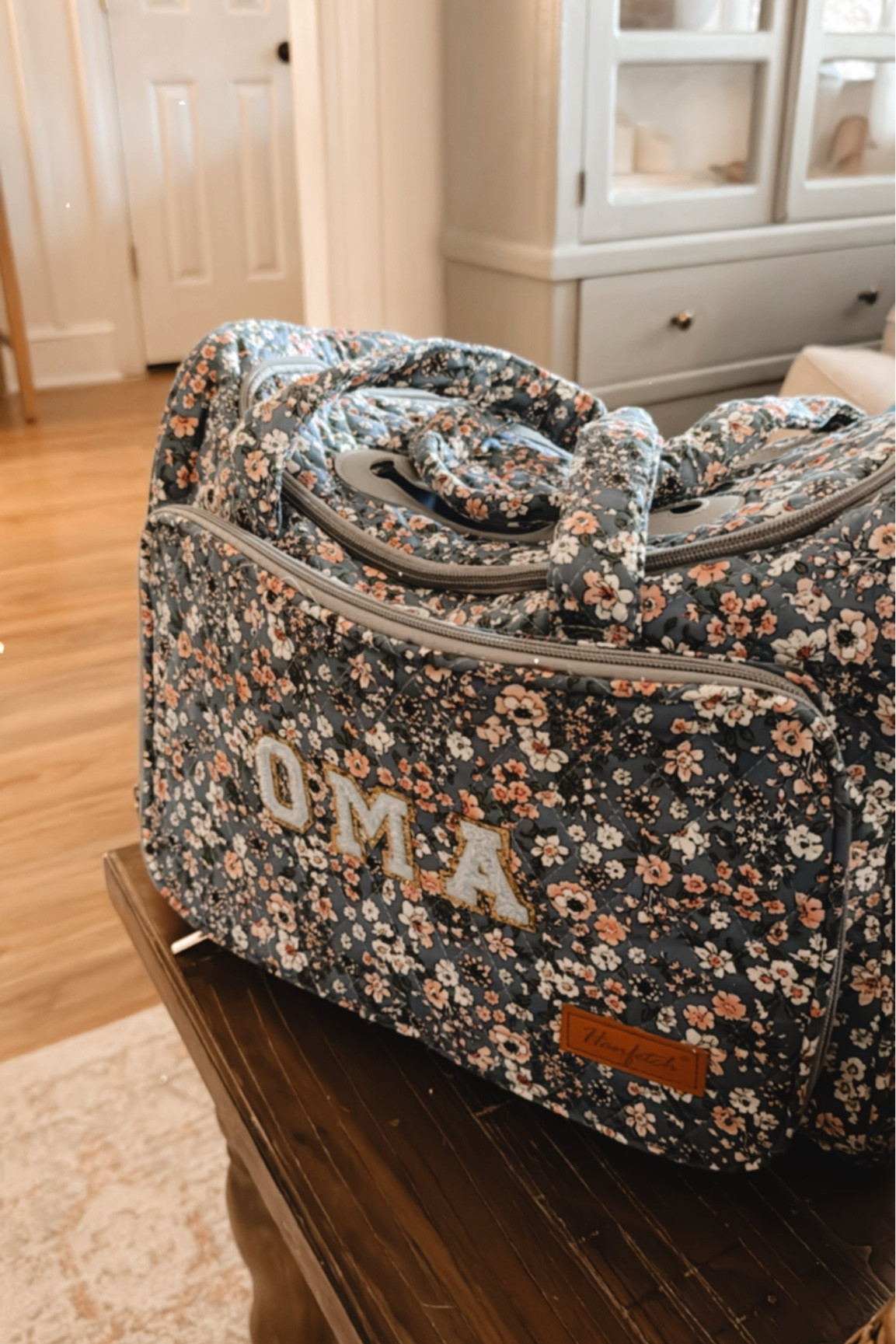 Crochet bag + favorite hooks!  (The name doesn’t come on it, those were iron on)

#LTKFindsUnder50