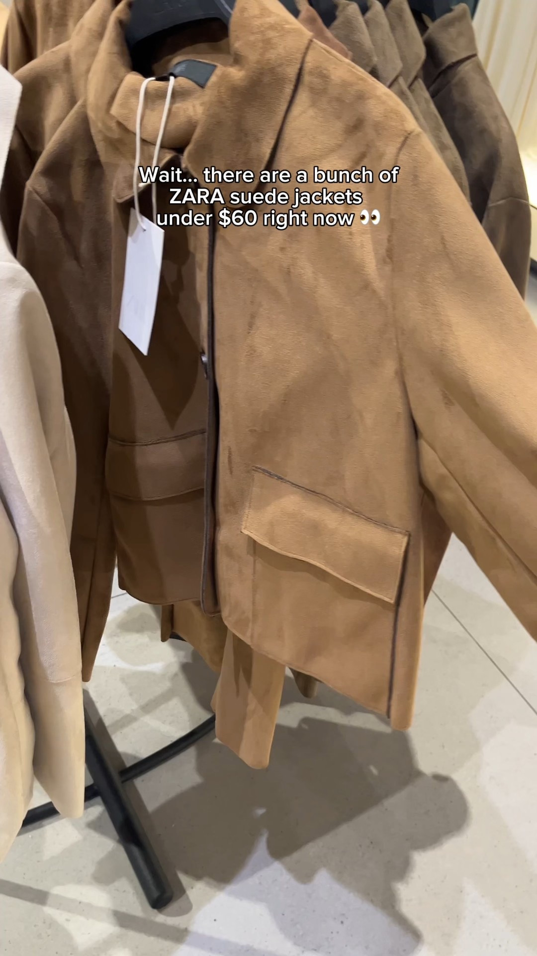 Now is the best time to get your ZARA suede jacket before they sell out! 

#SuedeJacket #SuedeOufitInspiration #fallfashiontrends #fashiontiktok #suede suede jacket Zara suede jacket women suede jackets for fall FAUX SUEDE CROPPED JACKET 4968/224/704 Leather Jacket Whisky 6318/232/776 Zara jacket suede jacket outfits 

#LTKFindsUnder100 #LTKSaleAlert #LTKootd