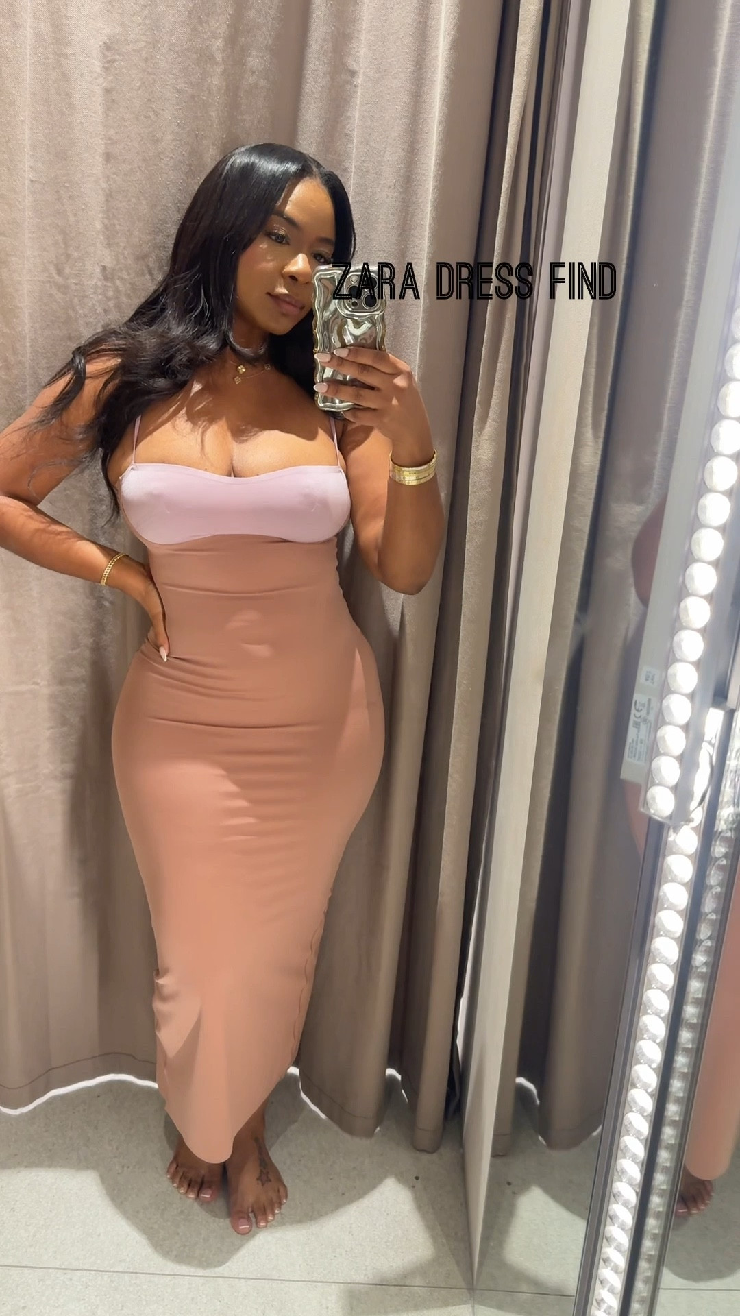 Date night outfits ZARA find

Clean, elevated, 🌸

This Zara polyamide strap dress hugs in all the right places with a soft stretch feel. Featuring a flattering sweetheart neckline, adjustable straps, and a sleek midi fit with a subtle back slit—perfect for dressing up or down.

Style it with sandals for a casual vibe or heels for a night out ✨

#ZaraFinds 
date night outfits
spring dresses
travel outfits
vacation outfits
resort wear 2026

#LTKgrwm #LTKU #LTKMothersDay