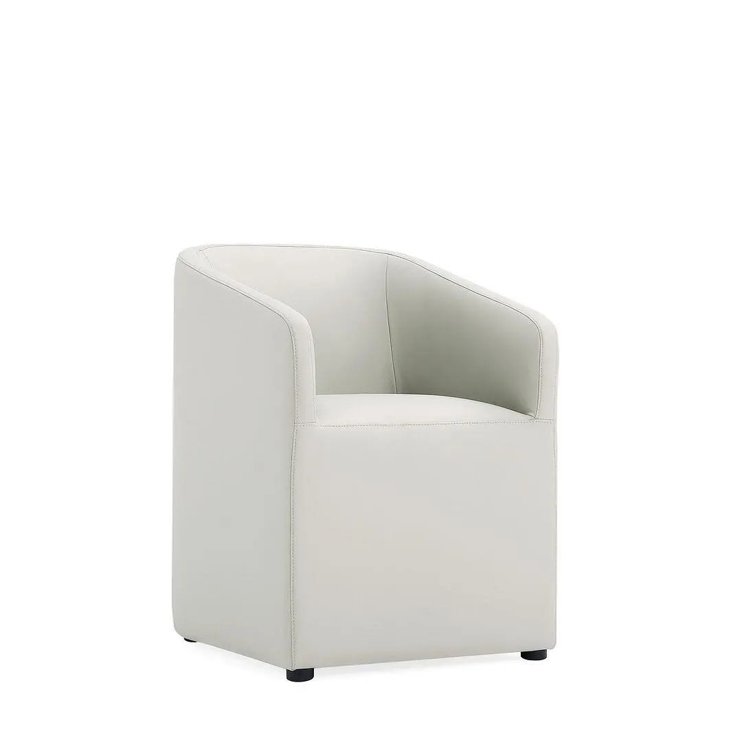 Manhattan Comfort Anna Upholstered Dining Armchair | Ashley | Ashley