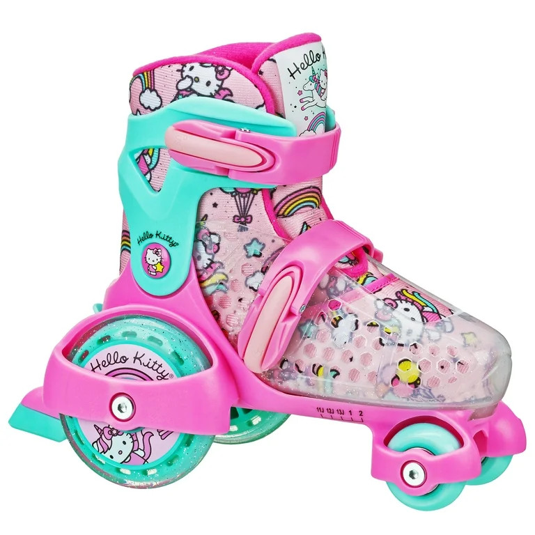 Hello Kitty EZ Roll Adjustable Roller Skates by Roller Derby, Size 11-2 | Walmart (US)