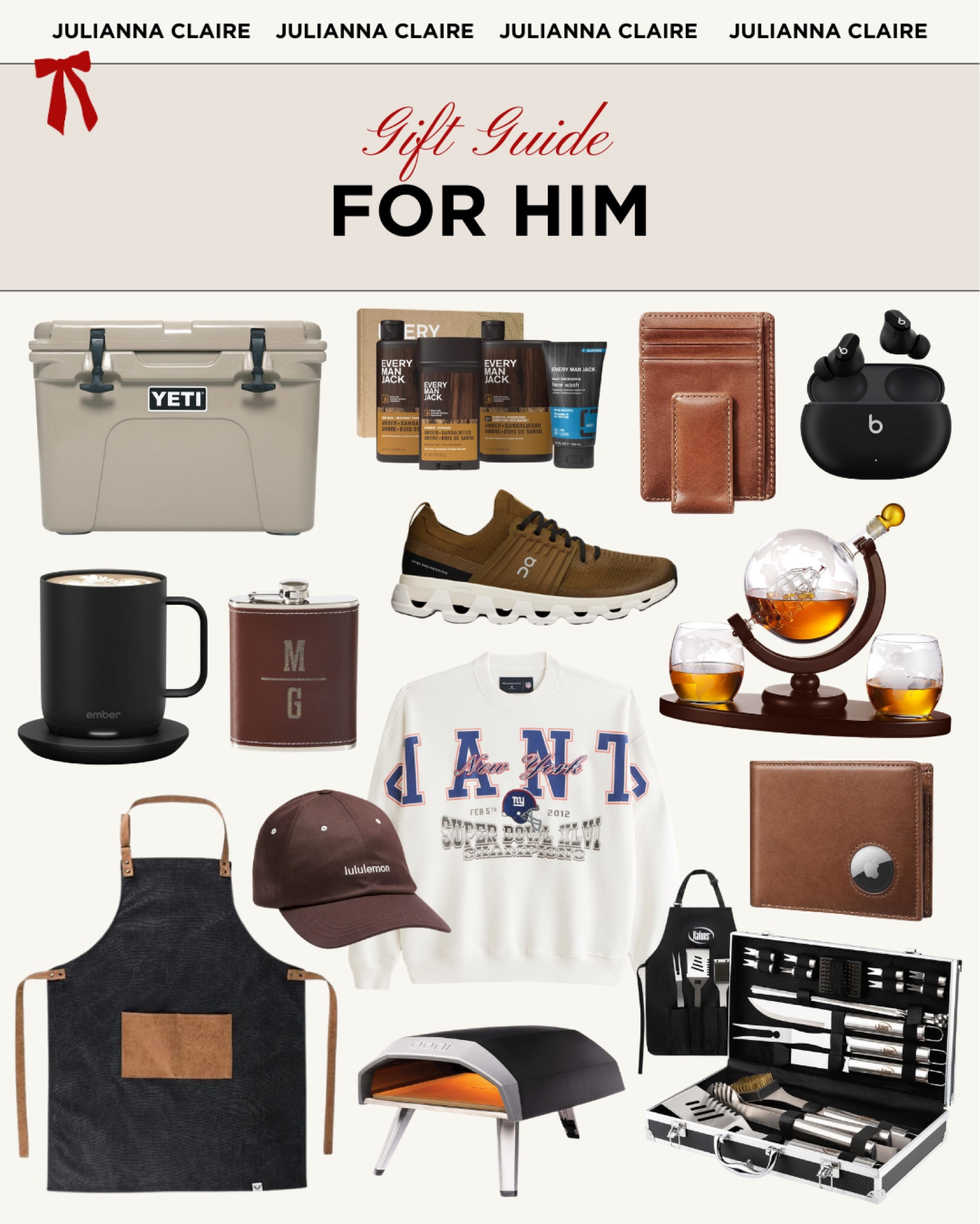 Gift guide for him 🎄

What to get him for Christmas // Christmas gift guide for him // Holiday gift ideas for him 

#LTKGiftGuide #LTKHoliday #LTKMens