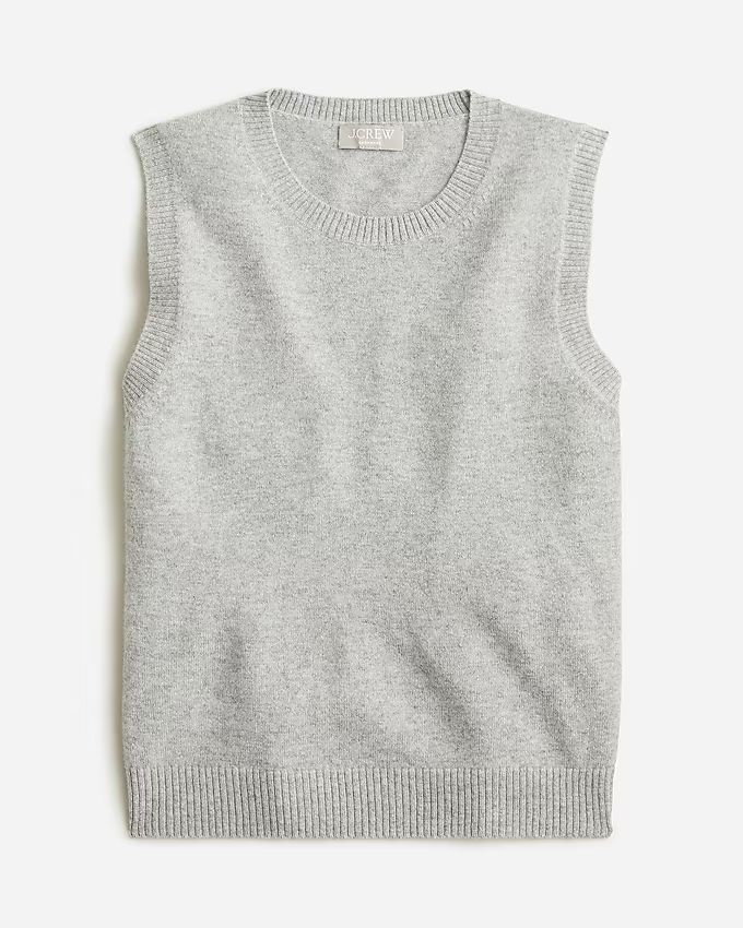 Cashmere crewneck sweater shell | J.Crew US