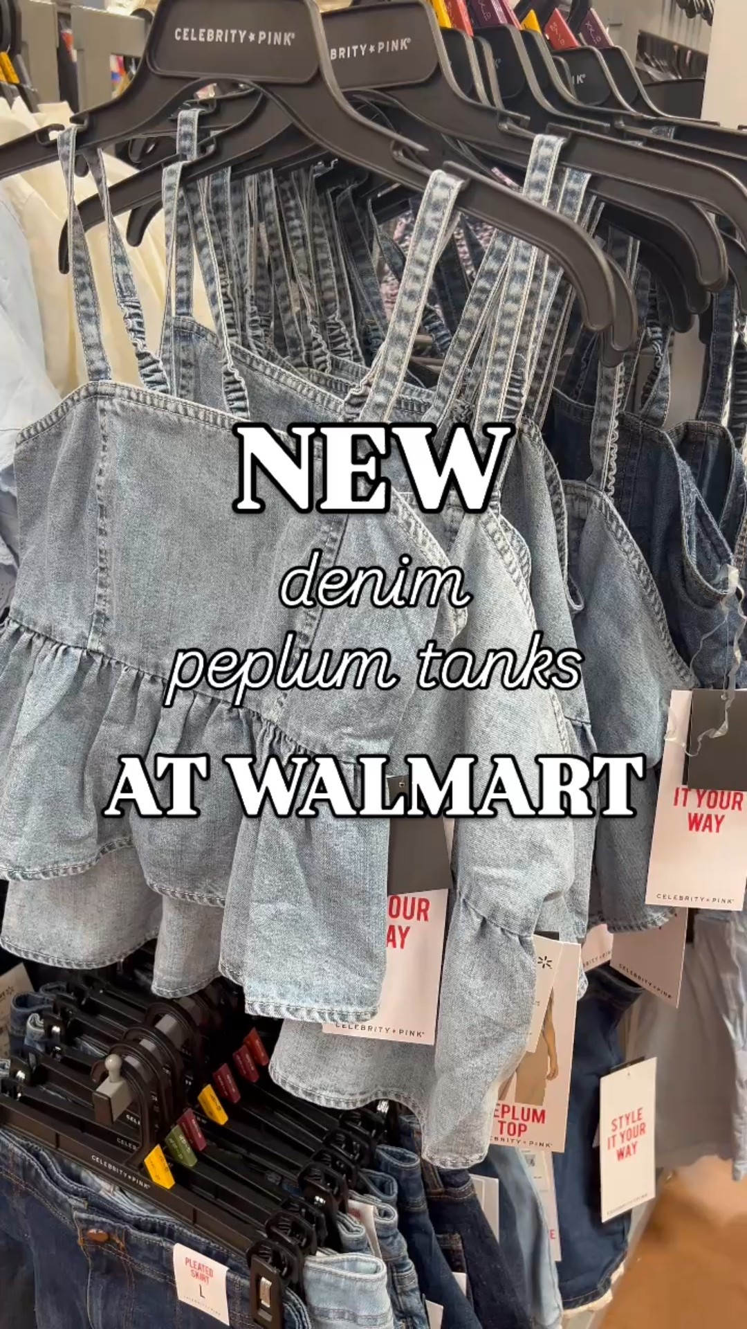 Denim tank at Walmart!



#LTKStyleTip #LTKSeasonal #LTKFindsUnder50