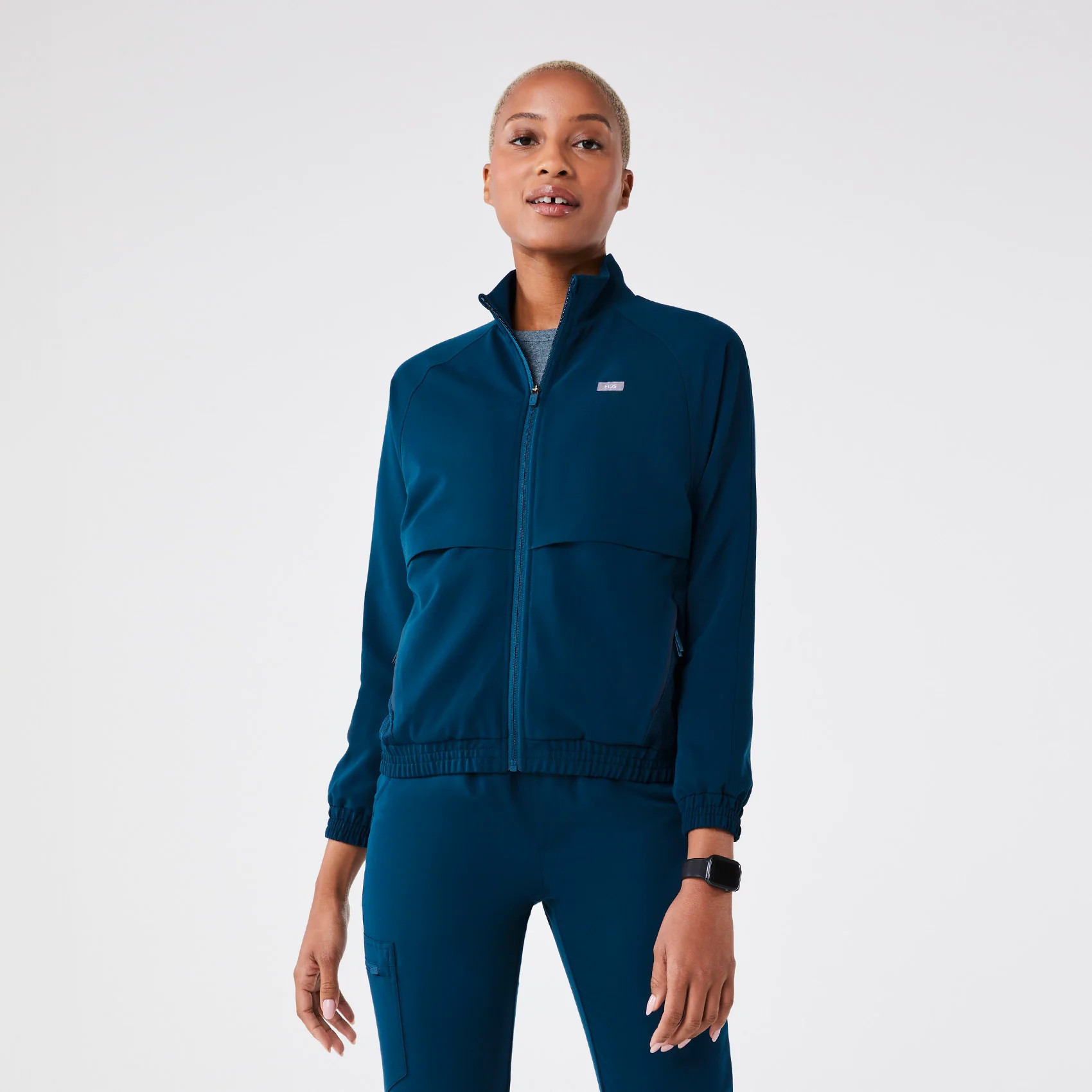 Women’s Sydney Scrub Jacket  - Deep Reef · FIGS | FIGS
