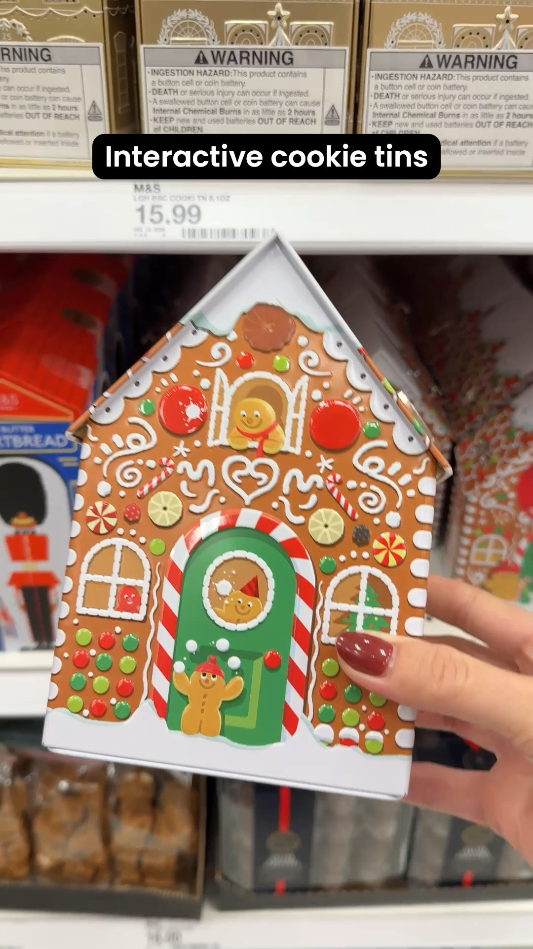 Interactive Cookie tins

#LTKHoliday #LTKSeasonal