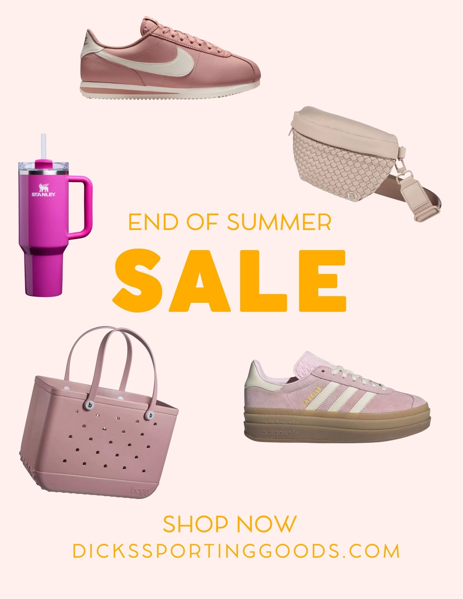 Dick’s Sporting Goods is having an End of Summer sale right now, and these prices are so good!

You can get up to 50% off some of those items you’ve had your eye on, so now is the perfect time to shop 🛍️

#LTKFindsUnder100 #LTKShoeCrush #LTKStyleTip