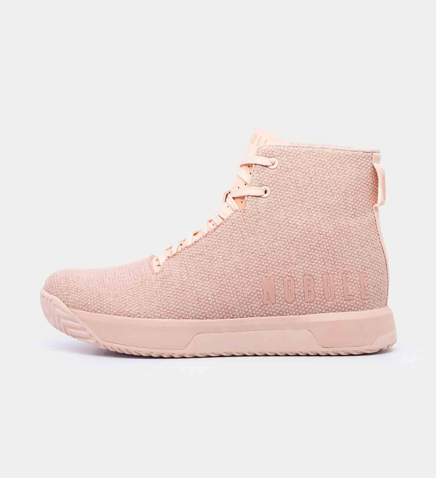 Women's Blush Impact High-Top Shoes | NOBULL | NOBULL