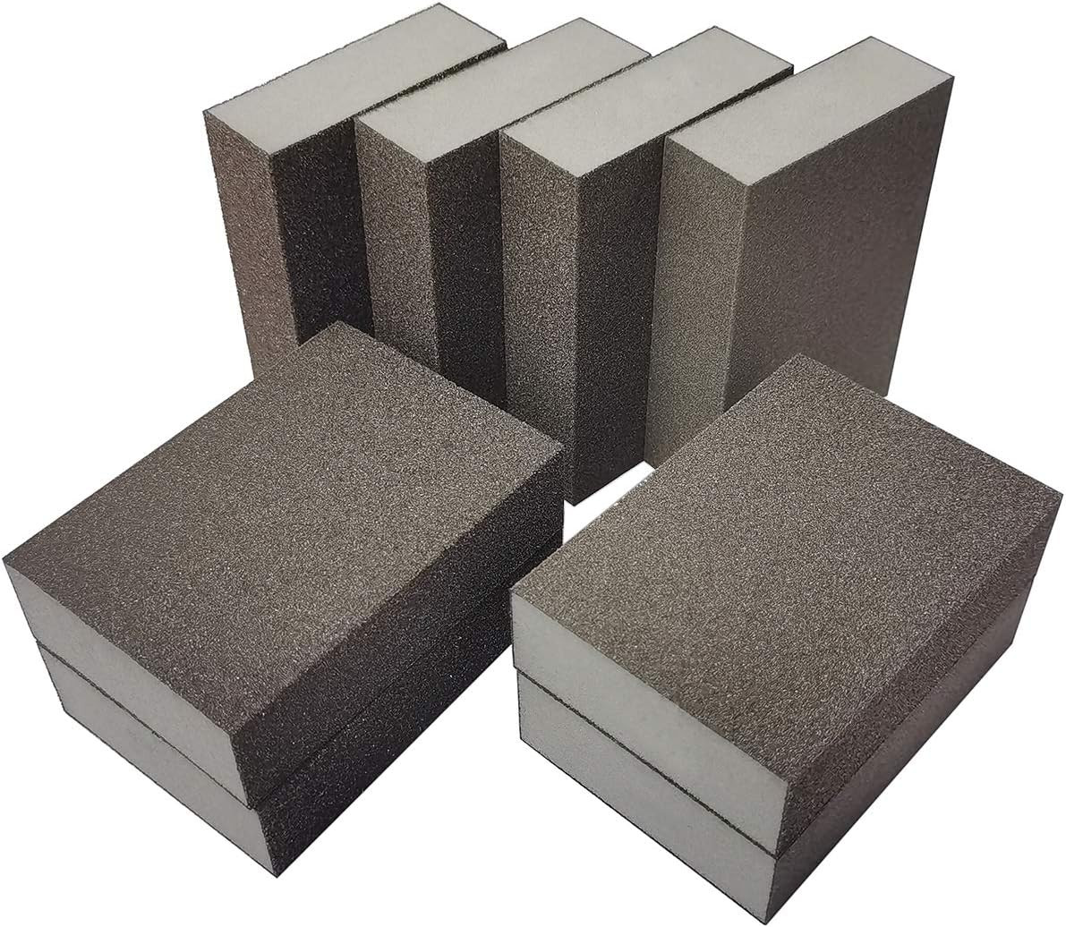 8 Pack Sanding Sponge,Sackorange Coarse/Medium 4 Different Specifications Sanding Blocks Assortme... | Amazon (US)