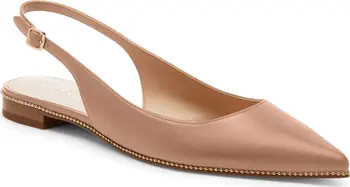 COACH Claire Slingback Pointed Toe Skimmer Flat (Women) | Nordstrom | Nordstrom