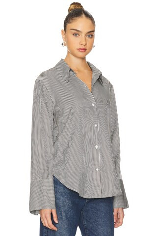 Citizens of Humanity Camilia Shirt in Venetian Stripe from Revolve.com | Revolve Clothing (Global)