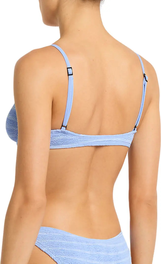 bond-eye Gracie Stripe Underwire Balconette Bikini Top | Nordstrom | Nordstrom