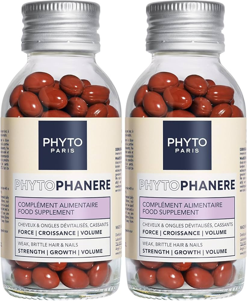 Phyto Paris - Phytophanere - Complément Alimentaire Cheveux et Ongles - Capsules Enrichies en Bi... | Amazon (FR)