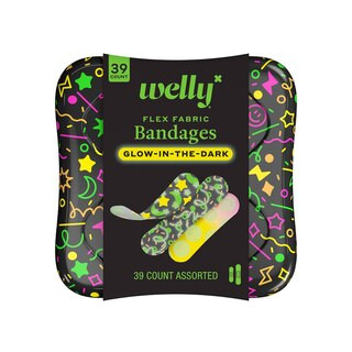 Welly Flex Fabric Bandages Glow-In-The-Dark, 39 CT | CVS Health