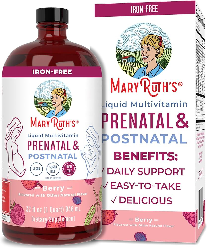 MaryRuth’s Postnatal & Prenatal Vitamins for Women | Sugar Free | Womens Multivitamin for Pre-C... | Amazon (US)