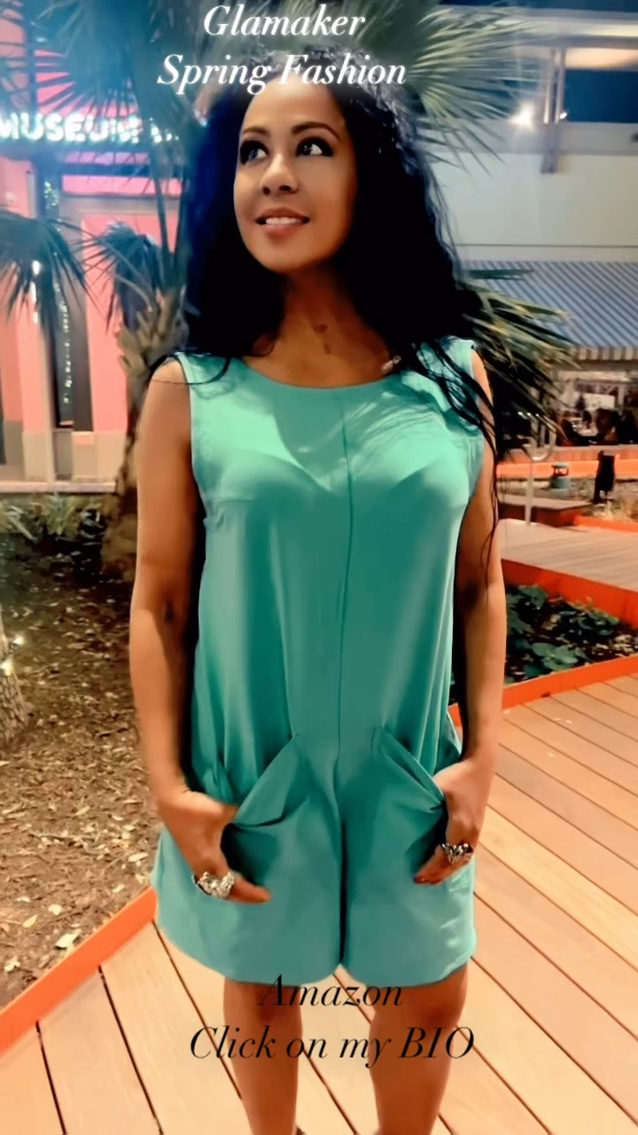 |. Get the cutest Spring Fashion on my BIO ☝️ AMAZON & LTK STORES
.
BUY HERE ON AMAZON 🔗 https://amzn.to/41fWnfb
.
BRANDS💚💚 @glamake_official2  @glamaker.official 
.
💚💚 Glamaker Women’s Summer Sleeveless Romper Casual Beach Vacation Loose Shorts Jumpsuit Overalls Outfits 2025 With Pocket 💚💚
.
💚 As the temperatures rise in Austin, I’m all about comfortable and breezy outfits that keep me looking effortlessly chic. This Glamaker green romper is a perfect choice for the warmer months. It’s made of lightweight, breathable fabric that keeps me cool and comfortable, even on the hottest days.

💚 The loose-fitting design and wide legs offer plenty of room to move, making it perfect for exploring the city or lounging by the pool. The pockets are a handy addition for storing my phone, wallet, or sunglasses.

💚 I love the versatility of this romper. It can be dressed up with a pair of sandals and a statement necklace for a night out, or dressed down with sneakers and a hat for a casual day out. It’s also perfect for traveling, as it’s easy to pack and wrinkle-resistant.

.

💚 This romper perfectly embodies the spring and summer trends of 2025. Loose-fitting, comfortable silhouettes are in, as are bright, bold colors like green. The romper’s versatility and timeless design 

.

.

.

.

#glamaker #springfashiontrends2025 #summerfashiontrends2025 #amazonfashion #ltkfashion #springbreakoutfit #romper #jumpsuit #overal #fashioninfluencer  #springstyle #springbreakfashion #fashiongram #vipdiscoveries #ltk #amazon