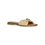 Madden NYC Women's Raffia Knot Slide Sandals | Walmart (US)