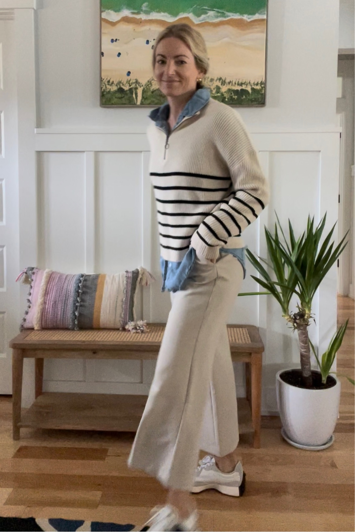 Business casual 👩🏼‍💻
Pants @zara
Best sneakers @newbalance

#LTKworkwear #LTKunder50 #LTKunder100