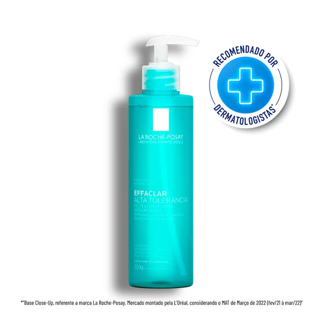 Gel de Limpeza Facial La Roche-Posay Effaclar Alta Tolerância 300g | Drogasil (BR)