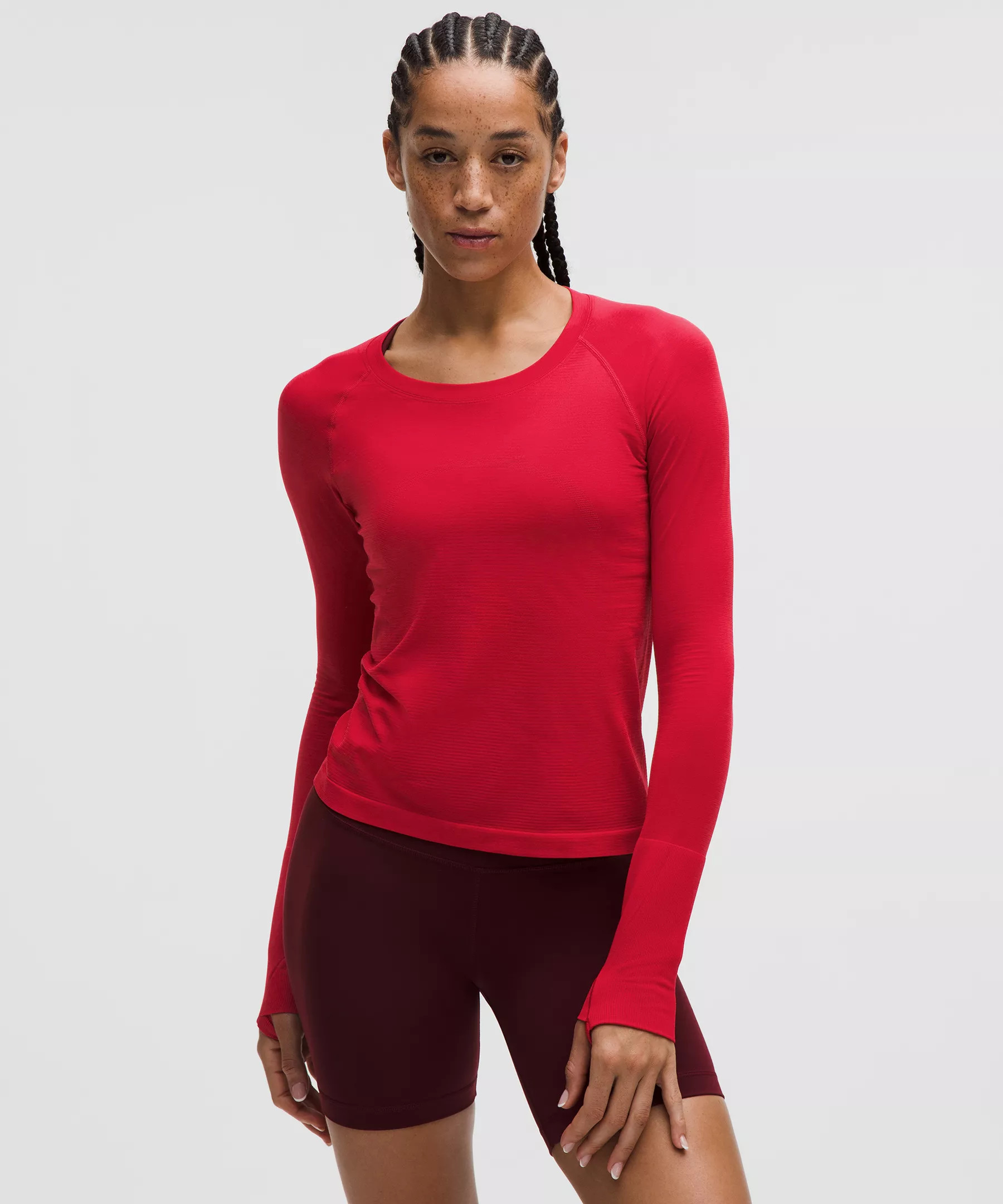 Swiftly Tech Long-Sleeve Shirt 2.0 *Waist Length | Women's Long Sleeve Shirts | lululemon | Lululemon (US)