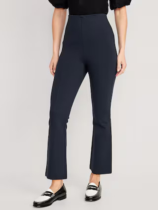 Extra High-Waisted Stevie Crop Kick Flare Pants for Women | Old Navy (US)