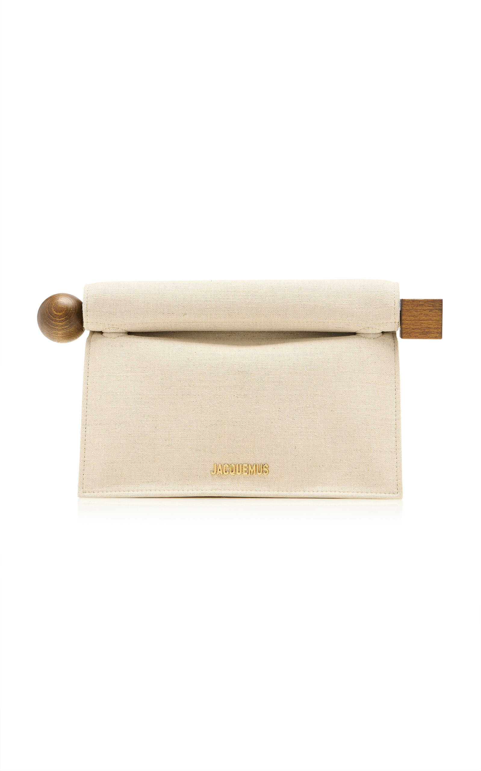 Jacquemus Rond Carre Cotton Clutch - Moda Operandi | Moda Operandi (Global)