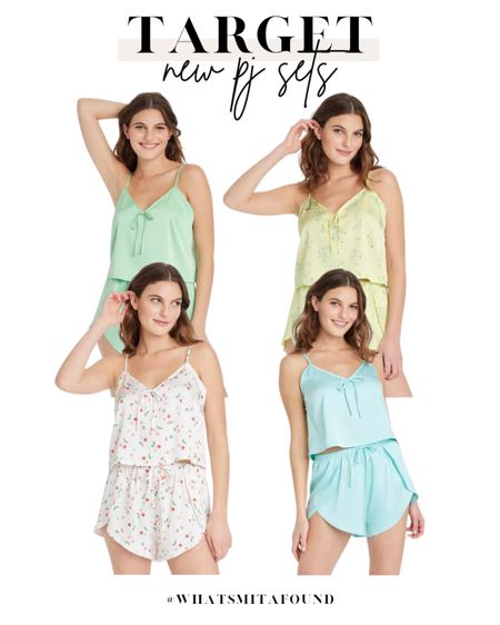 New Target satin pajama sets for just $20! Satin pajama set, satin pj set, cami set, satin cami set, cami pj set, cami pajama set, floral pj set, floral pajama set, trendy pj set, trendy pajama set, spring pj set, spring pajama set, affordable pj set, affordable pajama set, Target pj set, Target pajama set

#LTKstyletip #LTKfindsunder50 #LTKSeasonal