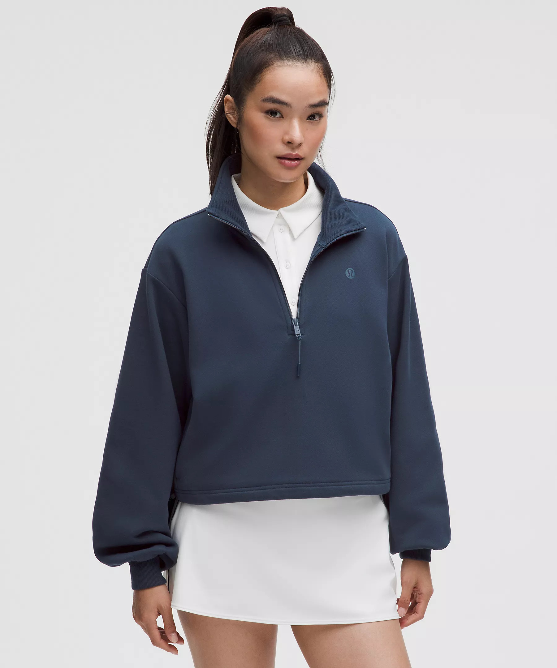 Cotton Terry Tennis Half Zip | Lululemon (US)