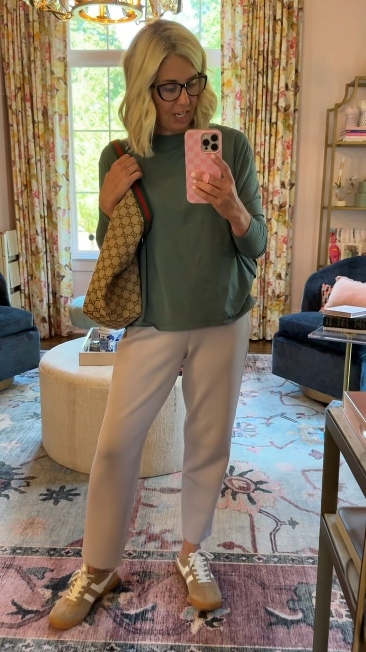Spanx Air Essentials all day everyday!
Top - xs
Slim Straight Pants - small petite
Sneakers  - 8 tts 

*code CATHERINE15 at Marie Oliver 
*code mixandmatchmadness at Loppy

#LTKgrwm #LTKdayinmylife #LTKmomlife

#LTKdayinmylife #LTKmomlife #LTKOver40