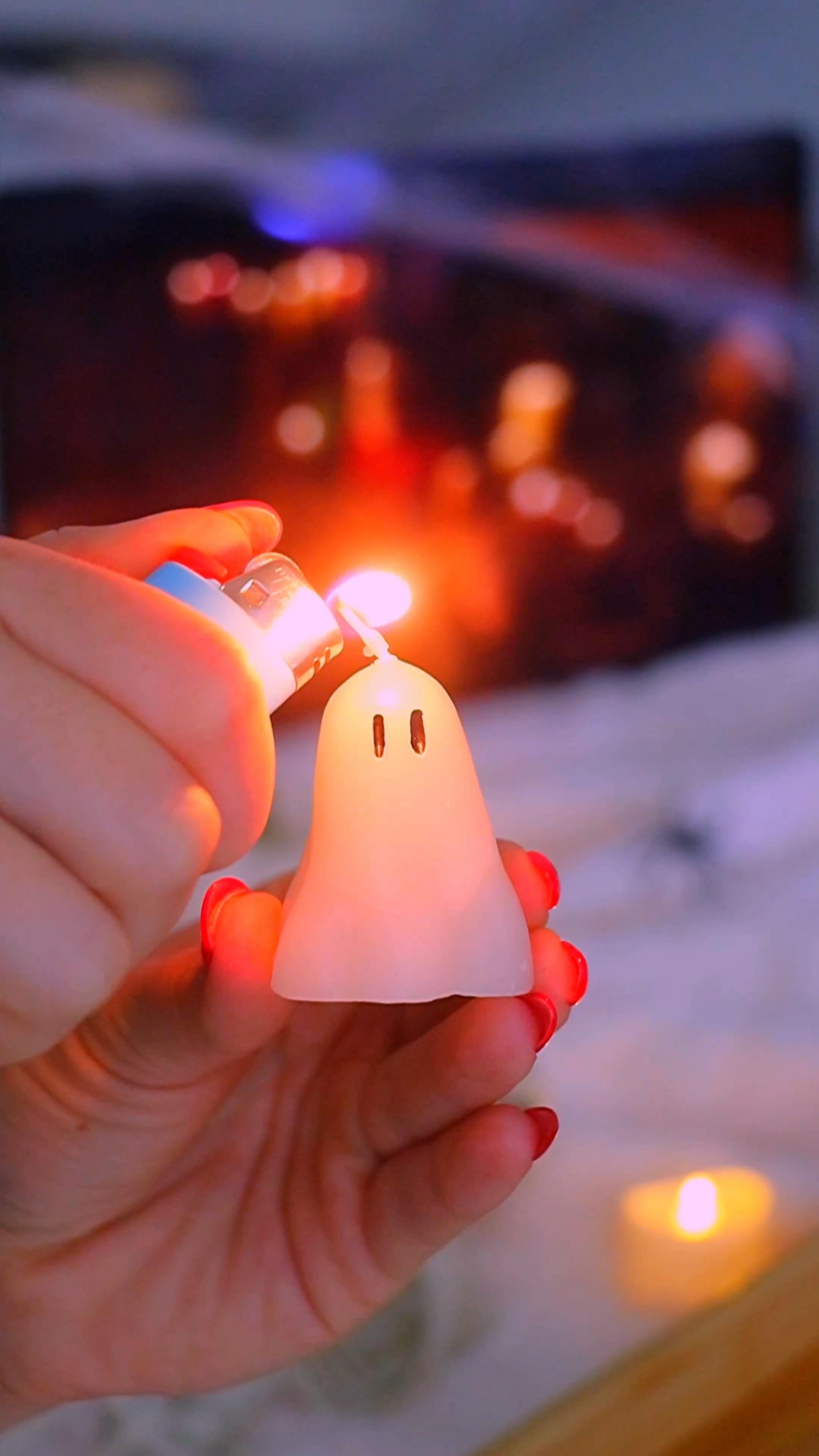 These adorable ghost candles are perfect for a Halloween party👻 

#LTKSeasonal #LTKHalloween #LTKHoliday