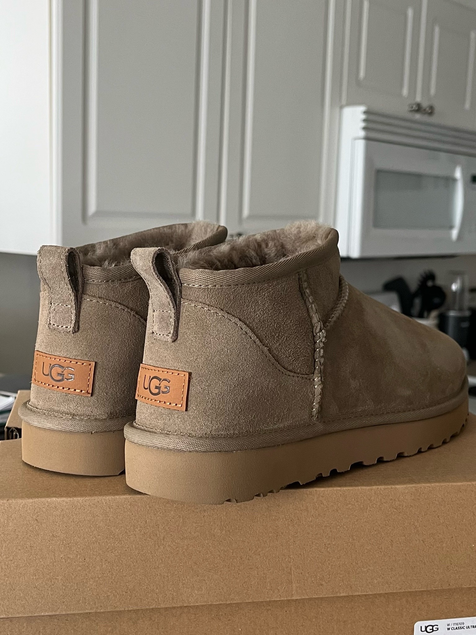 ugg mini in antelope