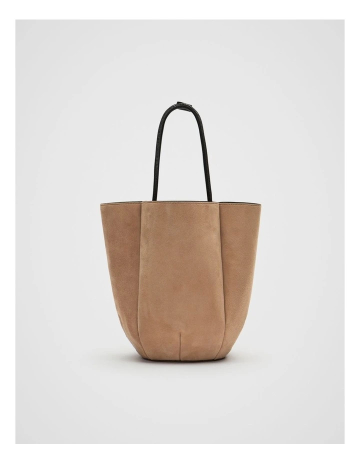 Seed HeritageMini Bucket Leather Bag in Brown | Myer