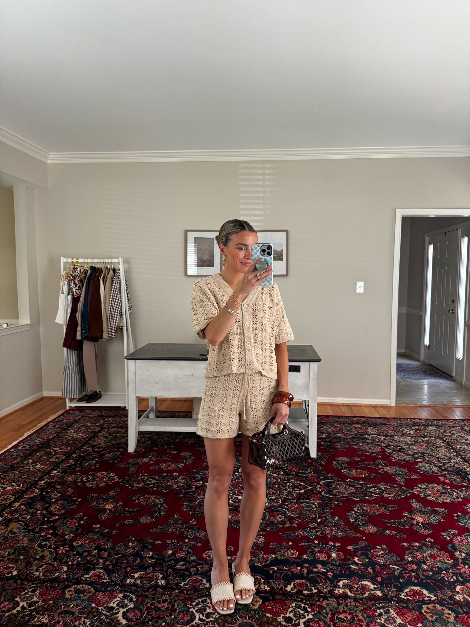 small in both
(Shorts run small)