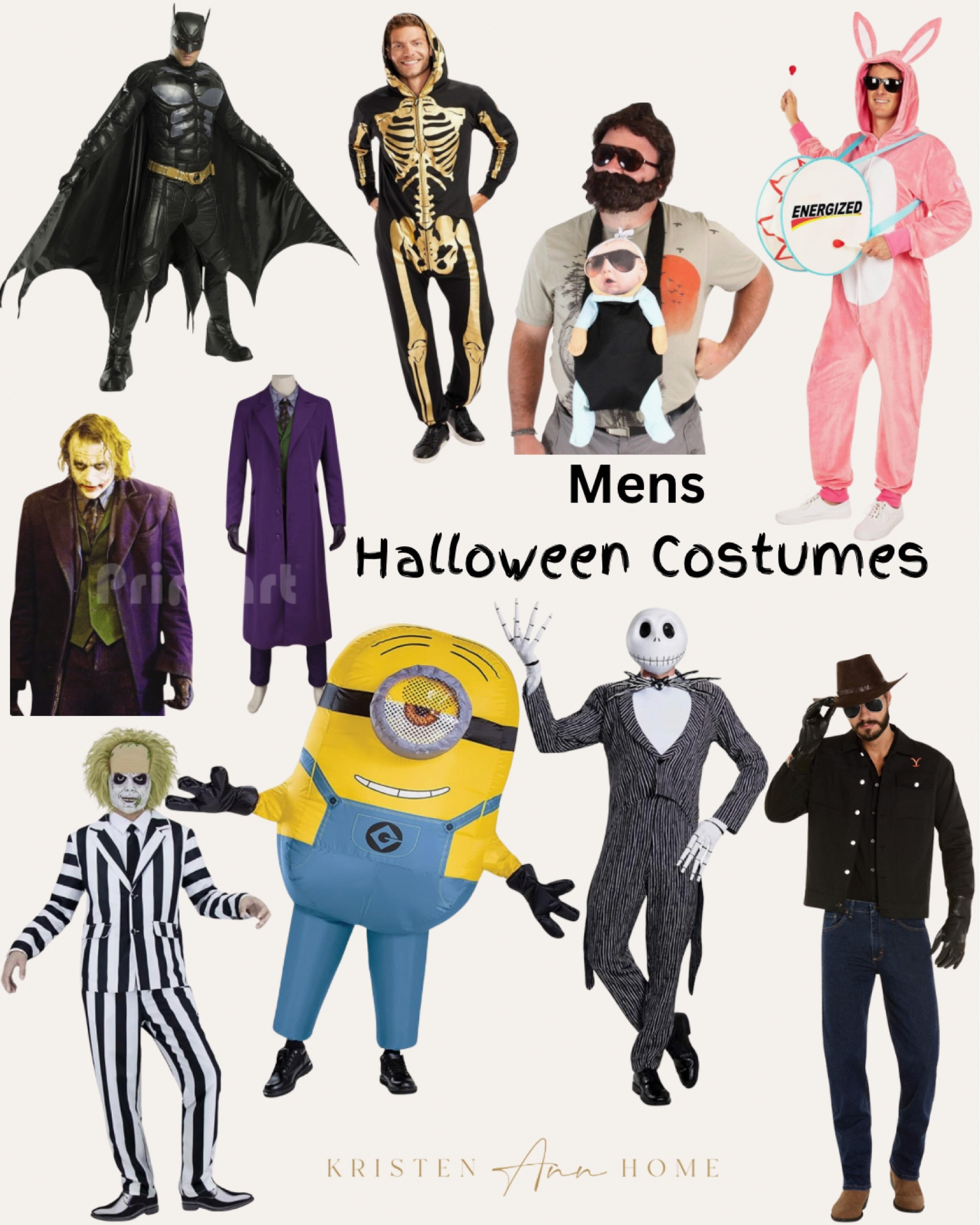 Mens Halloween costumes are either easy or can be difficult. My Husband has always dressed up and the kids have loved it. When they were younger he was the inflatable Minion and he wore it for a few years and all the little kids loved it!! So if you are a Dad not trying to be anything scary here are some good options. 

#LTKFamily #LTKHalloween #LTKSeasonal
