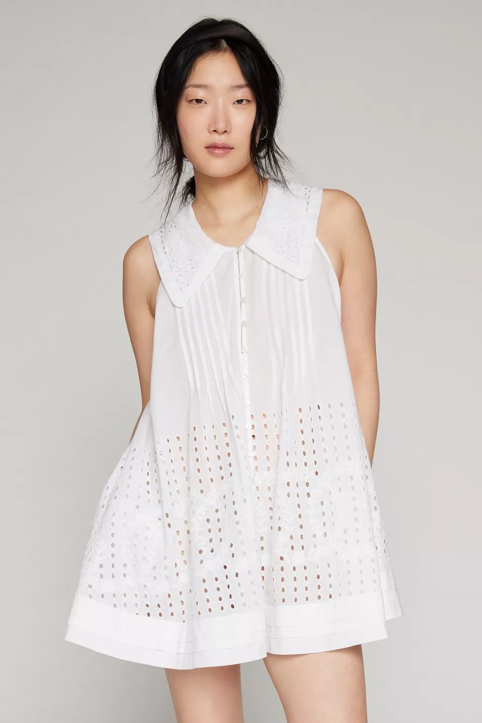 Kimchi Blue Clementine Collared Mini Dress | Urban Outfitters (US and RoW)