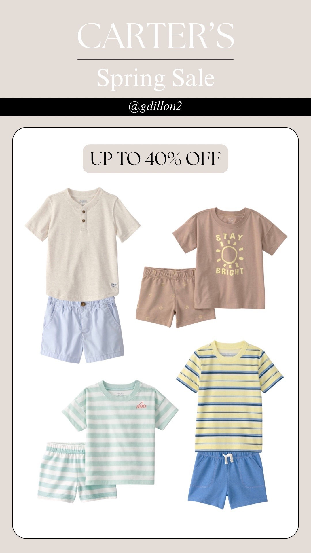 Spring Sale: Up to 40% off made for Spring days!

#LTKSaleAlert #LTKKids #LTKSeasonal