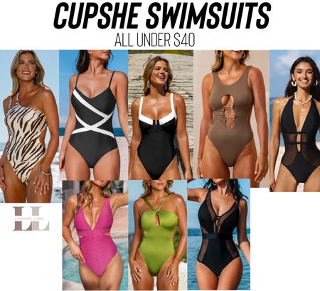 Cupshe one piece swimsuits under $50 , swim, vacation outfits, travel, beach , pool , swimwear 

#LTKTravel #LTKSwim #LTKFindsUnder50