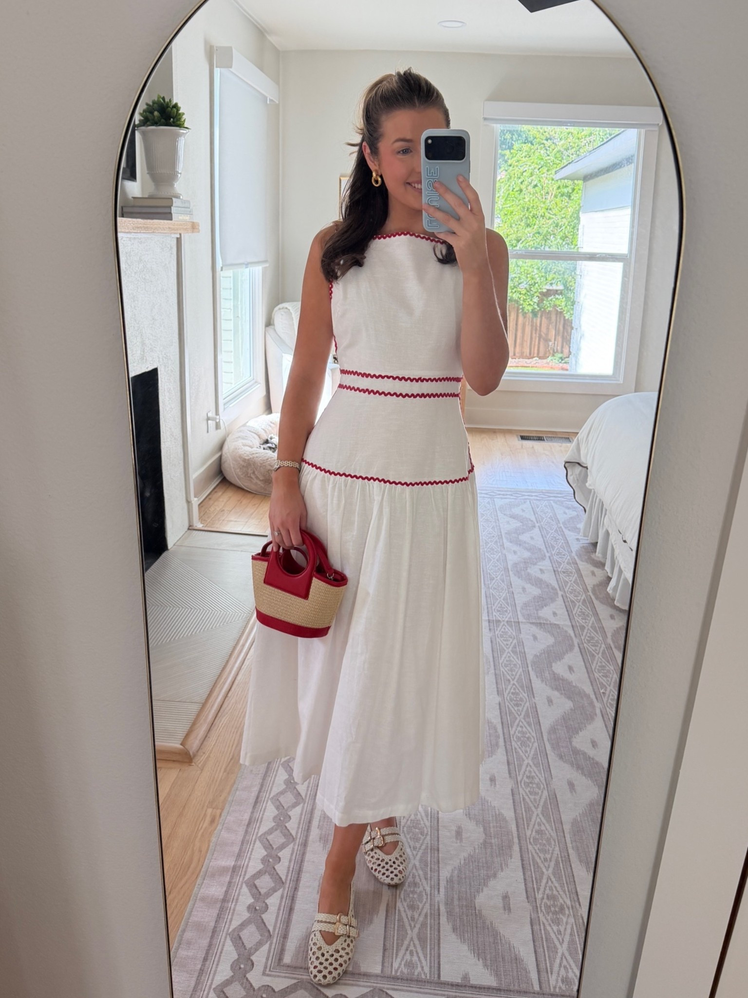 OOTD for church yesterday! Wearing a S in dress