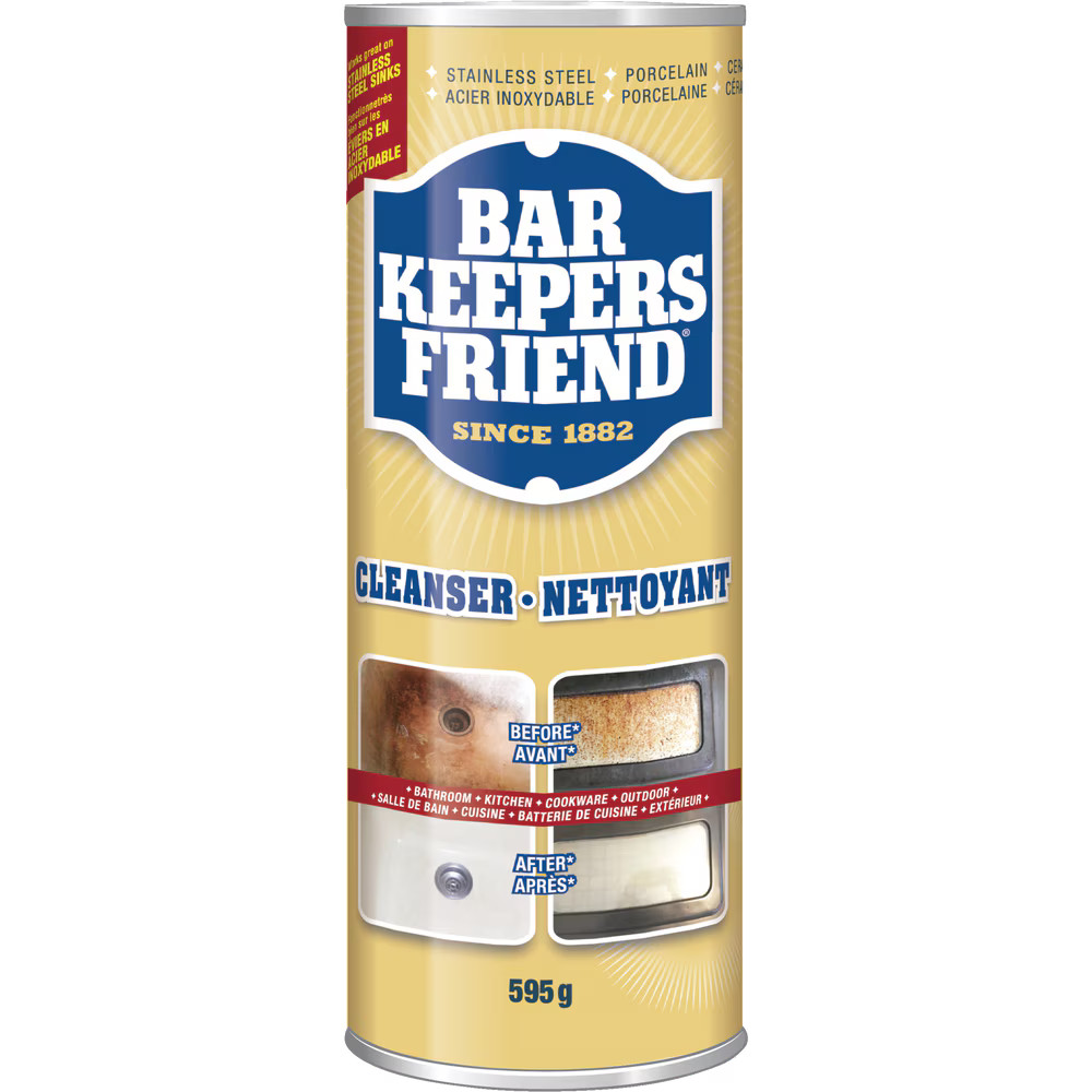 Bar Keepers Friend Stainless Steel Powder Cleanser, 595-g#153-1546-2 | Canadian Tire