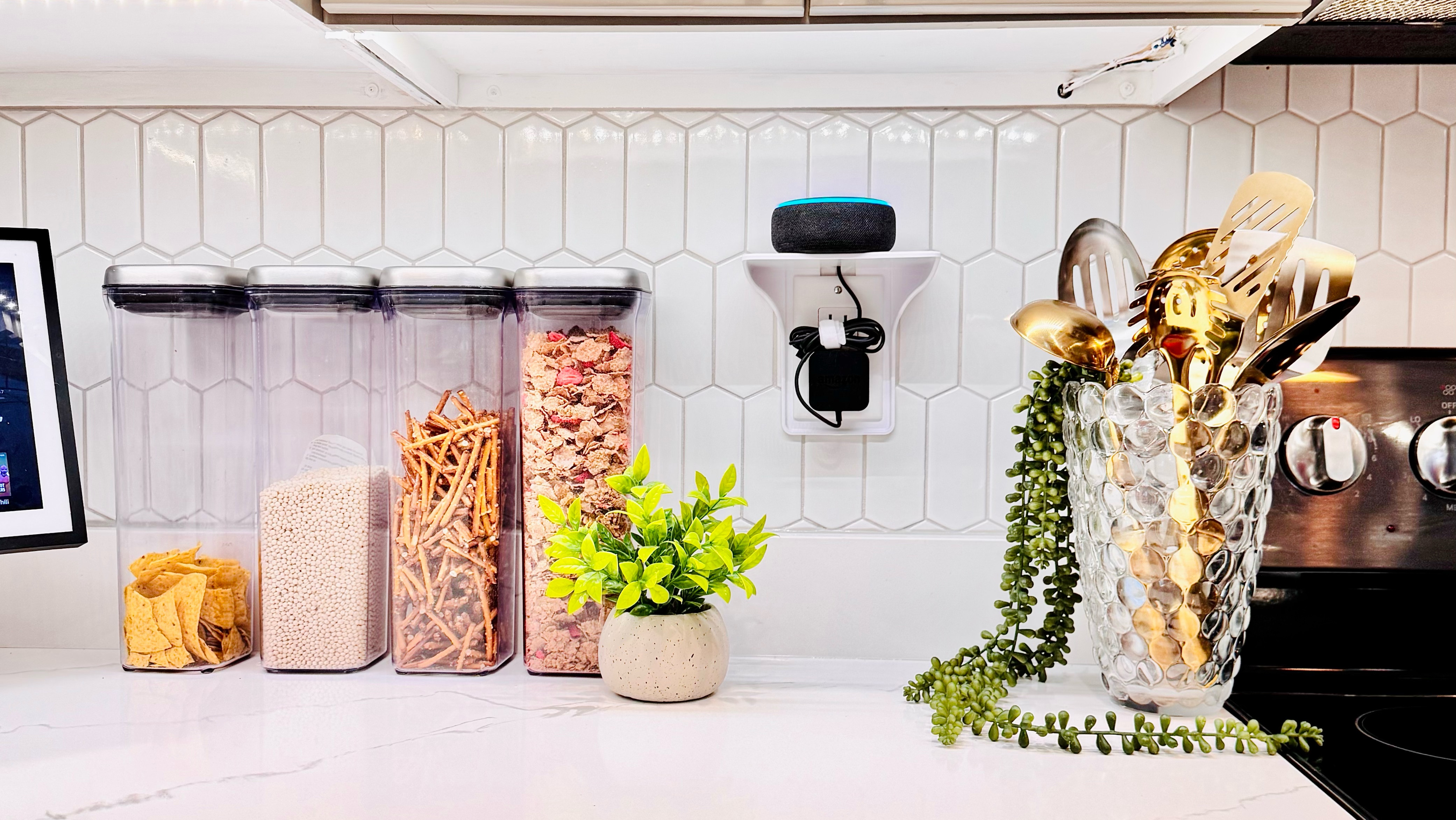 Declutter counter space with this GENIUS home product! 🙌🤩

The Power Perch outlet shelf:
▪️keeps counters tidy
▪️easy to install! (Takes 1-2 min.)
▪️Versatile! (Can be installed with check on top OR bottom.)

#ltk #ltkhome #organization

#LTKFindsUnder50 #LTKHome #LTKGiftGuide