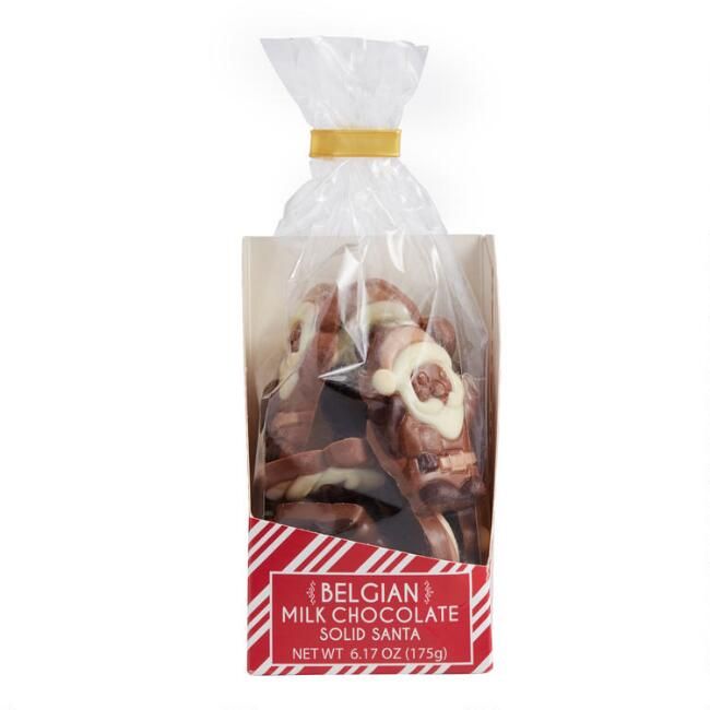 Limar Milk Chocolate Mini Santas Bag | World Market