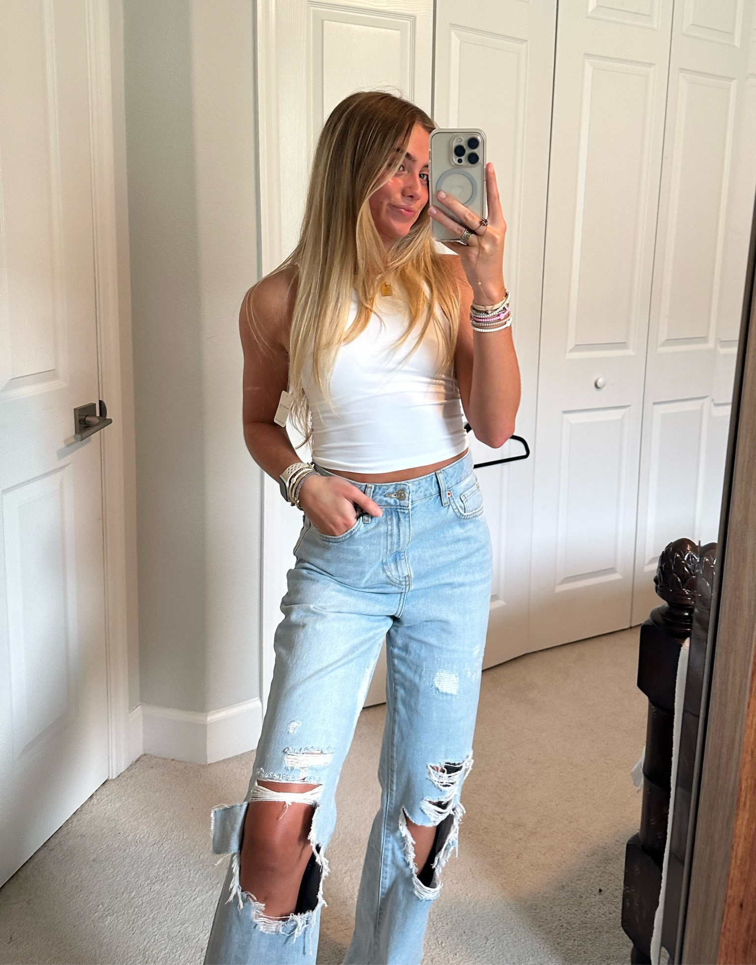 Free people. FP intimates. White crop top. Forever 21 denim.  #outfit #fashion #style #ootd #ootn #outfitoftheday #fashionstyle  #outfitinspiration #outfitinspo #fashionblogger #microinfluencer #fyp #lookbook #outfitideas #currentlywearing #styleinspo #outfitinspiration outfit, outfit of the day, outfit inspo, outfit ideas, styling, try on, fashion, affordable fashion. 

#LTKFind #LTKstyletip #LTKunder50