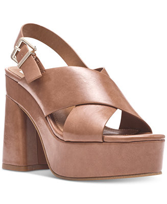 DV Dolce Vita Women's Wentz Crossband Platform Dress Sandals - Macy's | Macy's Canada