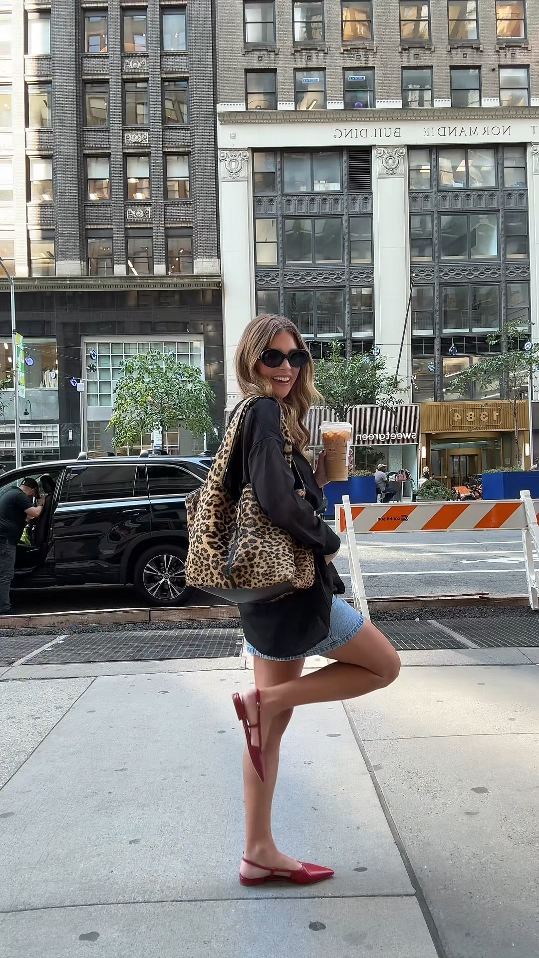 Got my coffee and all is good! 
Outfit details here! #LTKNYFW

#LTKStyleTip
