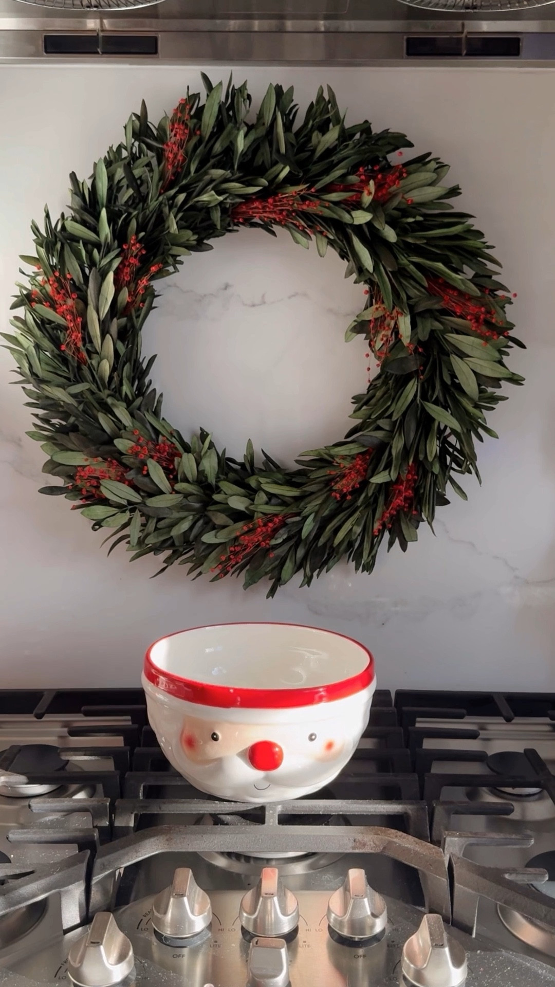I wanted a wreath that had a few touches of red. This preserved wreath did the trick 🥰🎄❤️✨ 

#LTKHoliday #LTKHome #LTKSeasonal