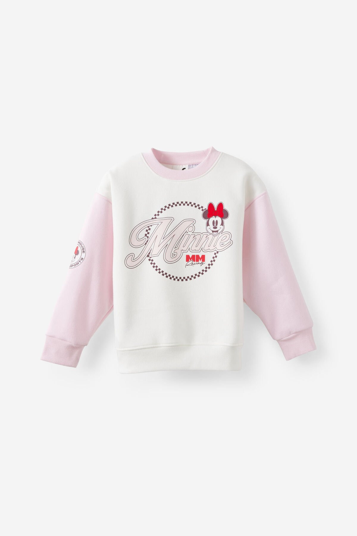 Disney Minnie Mouse Oversized Crew Fleece | Cotton On (US)