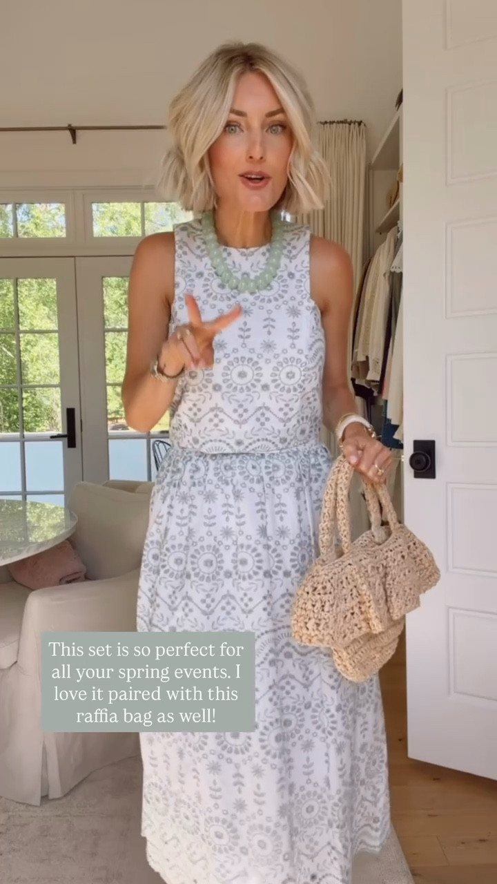 This set would be perfect for Mother’s Day, graduations, showers, or any spring event you have coming up! You can also wear these pieces separately! Wearing size 0. Loverly Grey, Loft, spring fashion, matching set, spring outfit ideas, graduation outfit ideas, Mother’s Day outfit ideas, shower outfit ideas 

#LTKMothersDay #LTKootd #LTKSeasonal