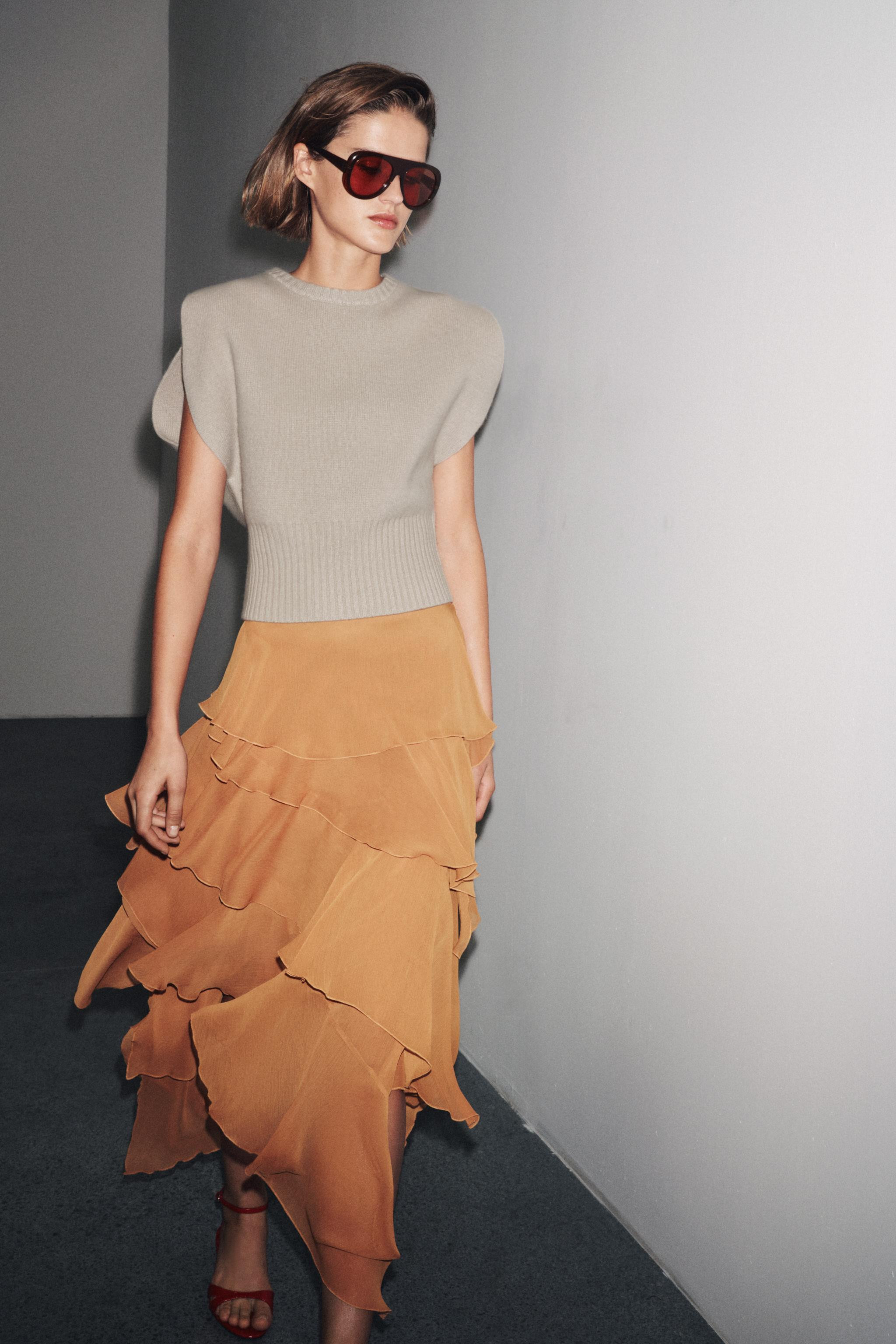 WOOL KNIT VEST | Zara US