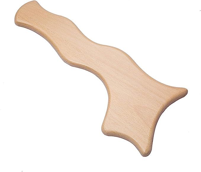 Wooden Gua Sha Tools Anti Cellulite Massage Tool - Wood Therapy Lymphatic Drainage Paddle Gua Sha... | Amazon (US)