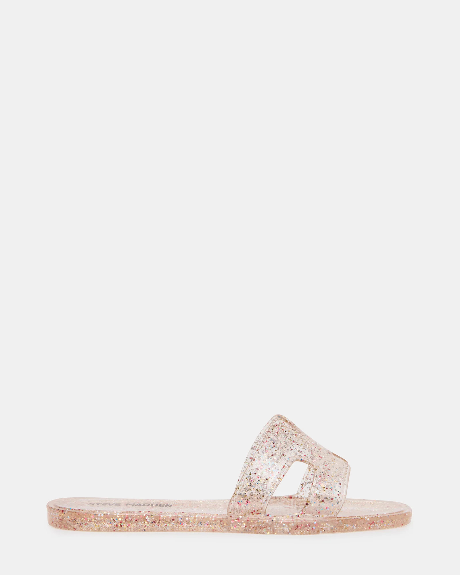 Kids' POP Clear Jelly Slide Girls' Sandal | Steve Madden (US)